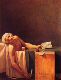 Death of Marat,  Jacques-Louis David