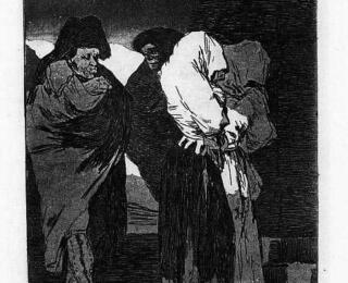 Sketsa Francisco Goya - Los Caprichos 22
