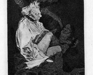 Sketsa Francisco Goya - Los Caprichos 29