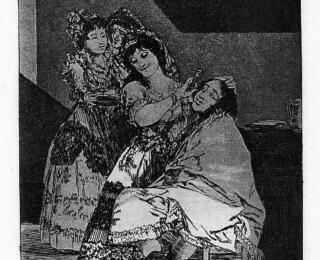 Sketsa Francisco Goya - Los Caprichos 35