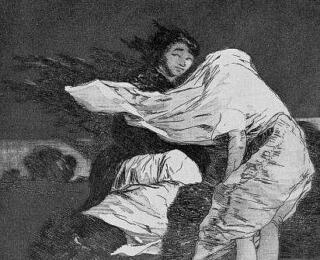 Sketsa Francisco Goya - Los Caprichos 36