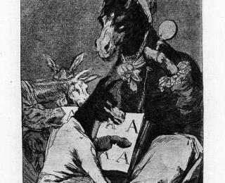 Sketsa Francisco Goya - Los Caprichos 37