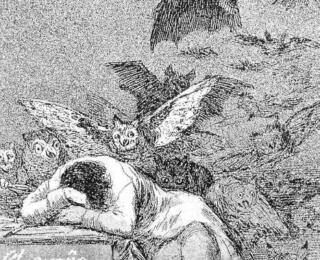 Sketsa Francisco Goya - Los Caprichos 43