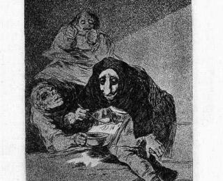 Sketsa Francisco Goya - Los Caprichos 54