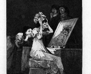 Sketsa Francisco Goya - Los Caprichos 55