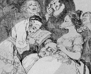 Sketsa Francisco Goya - Los Caprichos 57