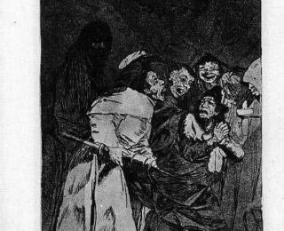 Sketsa Francisco Goya - Los Caprichos 58