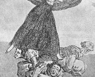 Sketsa Francisco Goya - Los Caprichos 61