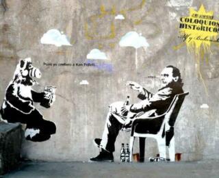 Charles Bukowski and Alf