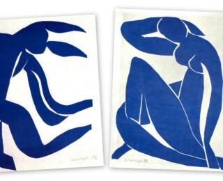 Blue Nudes II, Henri Matisse