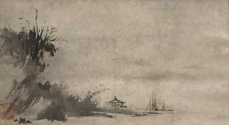 Lukisan Landscape Sesshu Toyo