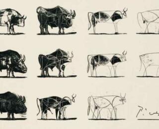 The Bull, Sketsa Picasso 1