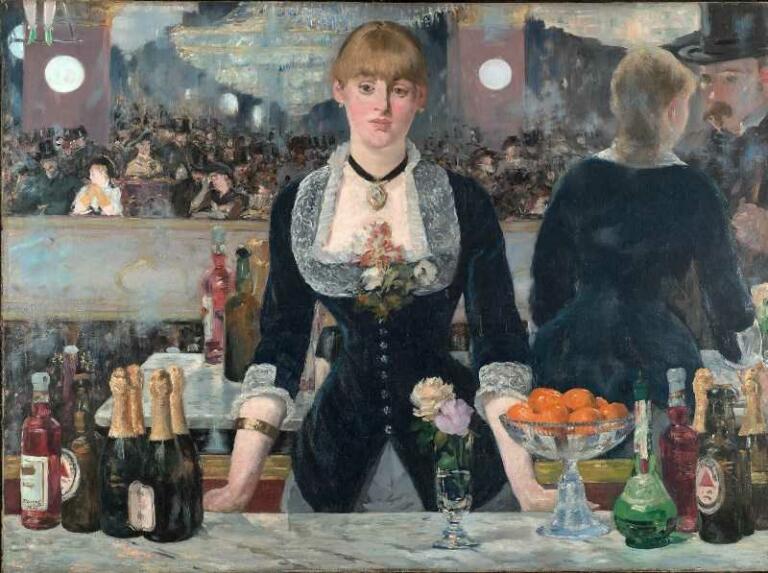 Lukisan Edouard Manet, A Bar at the Folies-Bergère