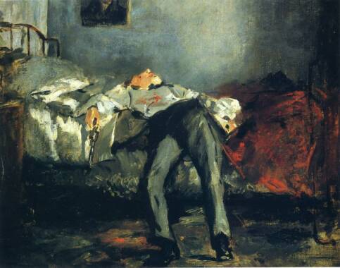 bunuh diri Edouard Manet