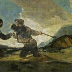 Francisco de Goya – Fight with Cudgels