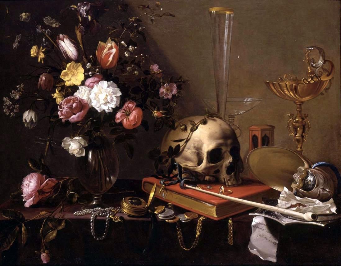 Lukisan Vanitas - Adriaen van Utrecht