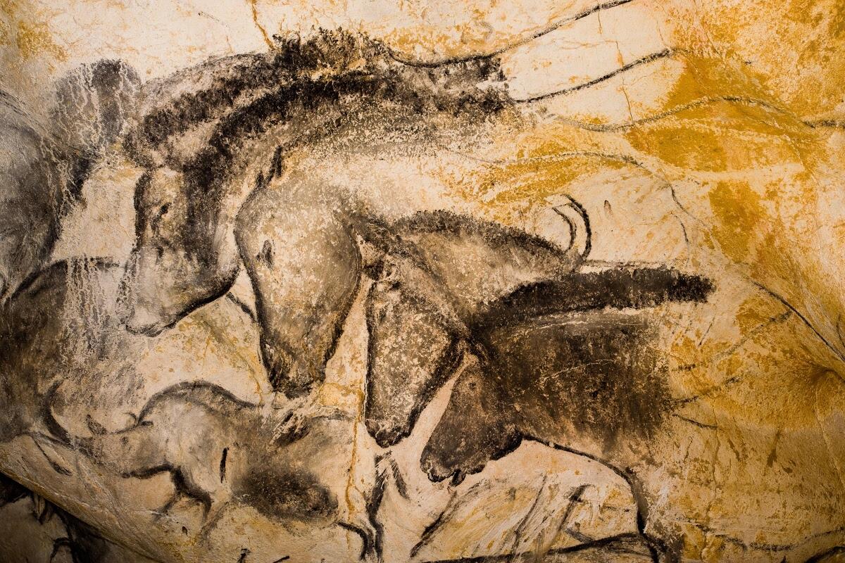 Lukisan Gua Chauvet: Panel of the Horses