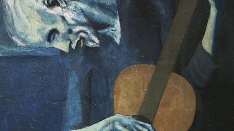 The Old Guitarist - Picasso